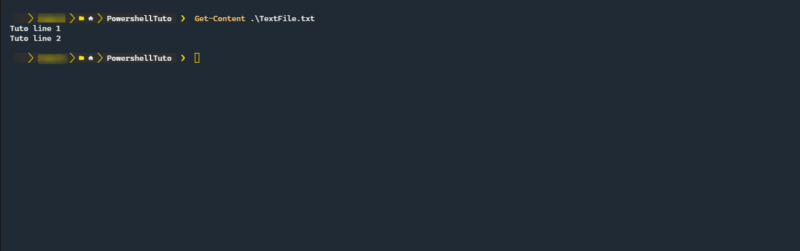 Powershell: create a text file and write in it - RDR-IT