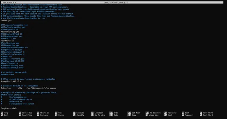 SSH : configurer qui peut se connecter à distance