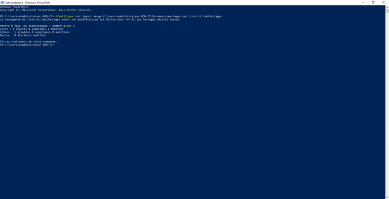 DFS : migrer un espace de nom en mode Windows Server 2000 en mode Windows Server 2008