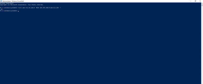 Windows: Add a static route - RDR-IT