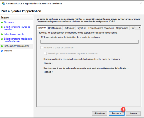 Nexcloud ADFS config