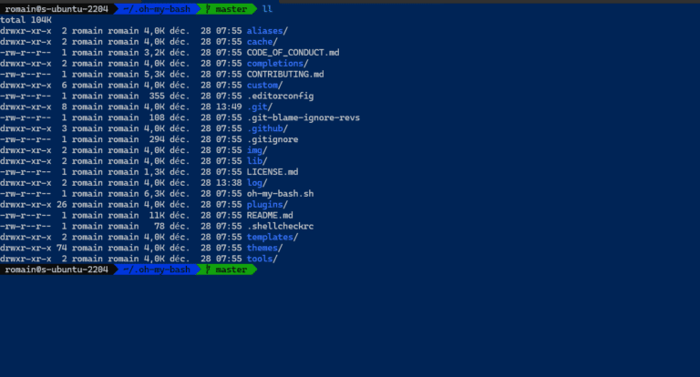 Oh My Bash : personnaliser votre terminal Linux et améliorer l&rsquo;autocomplétions avec ble.sh