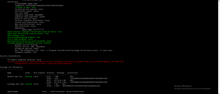 Corriger la faille CVE-2024-21410 qui affecte les serveurs Exchange