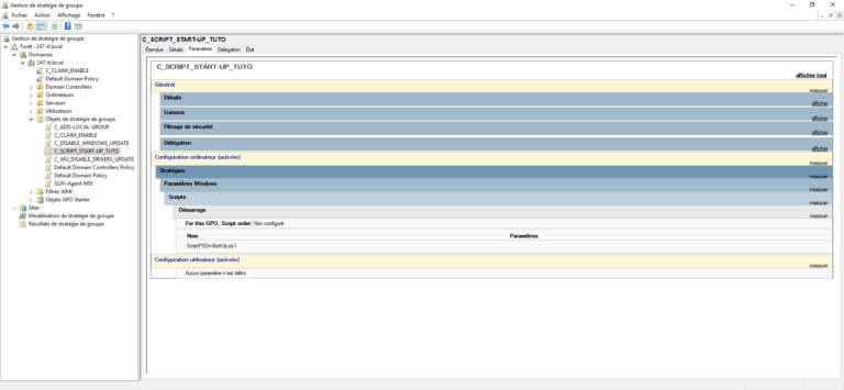 GPO: Run a PowerShell script when the computer starts