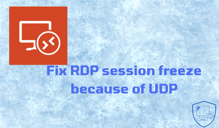 Bureau à distance : résoudre les sessions qui bloquent (freezes)