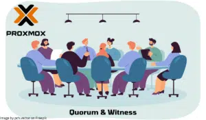 Proxmox : configuration du quorum avec un cluster de 2 serveurs