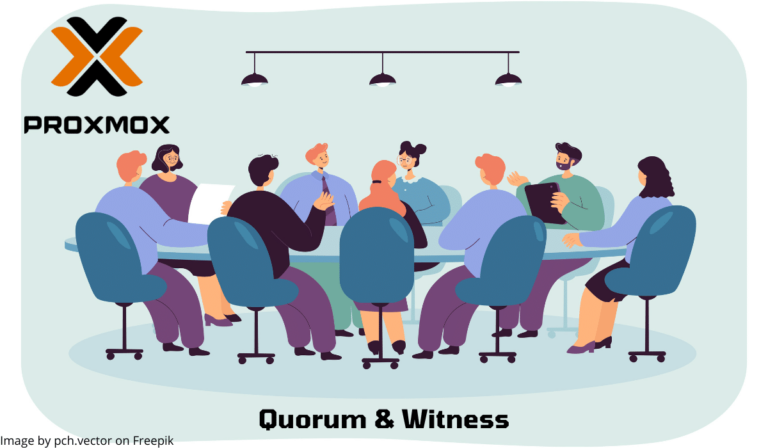 Proxmox: quorum configuration with a cluster of 2 servers