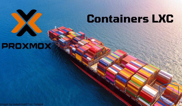 Proxmox: create an LXC container