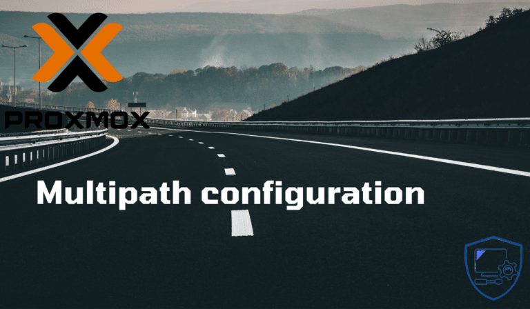 Proxmox: configure multipath
