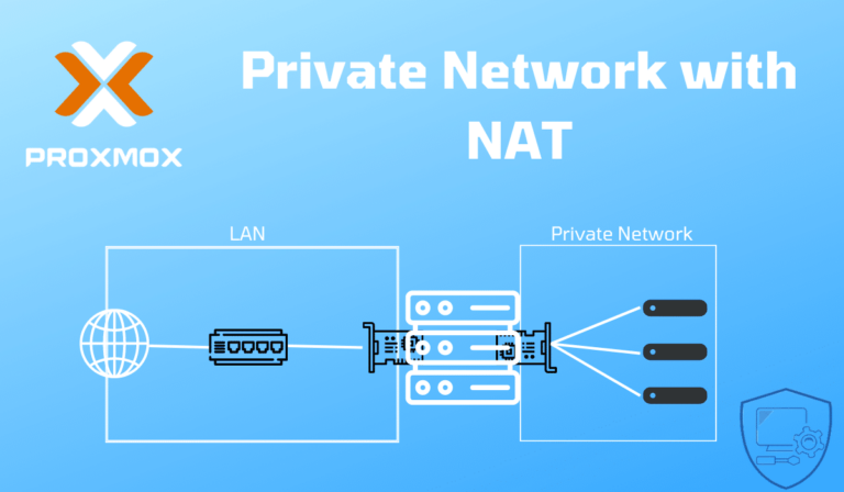 Proxmox: create a private network with NAT