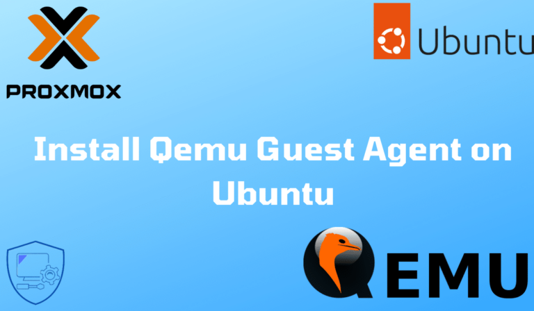 Proxmox : installer l&rsquo;agent Qemu sur une machine virtuelle Ubuntu