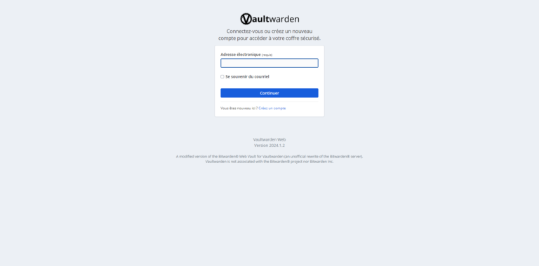 Déployer Vaultwarden avec Docker