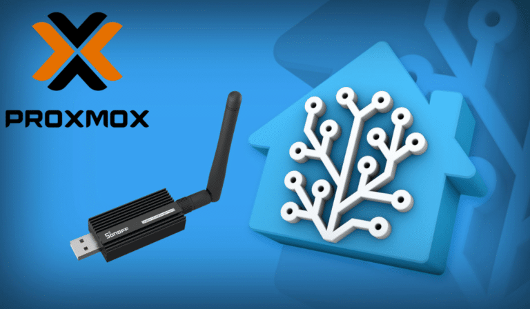 Brancher un dongle USB Zigbee sur Proxmox pour Home Assistant