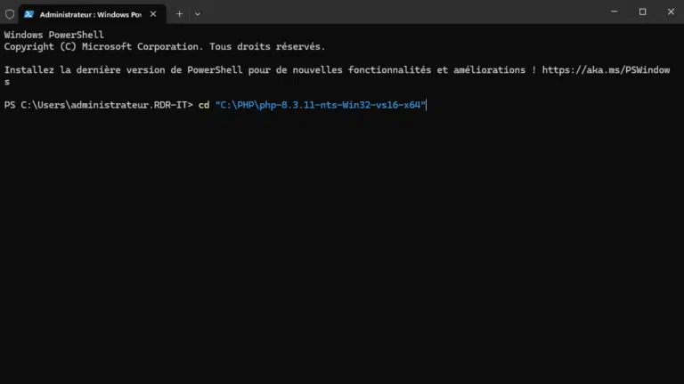 Install PHP with IIS on Windows Server 2025 - RDR-IT