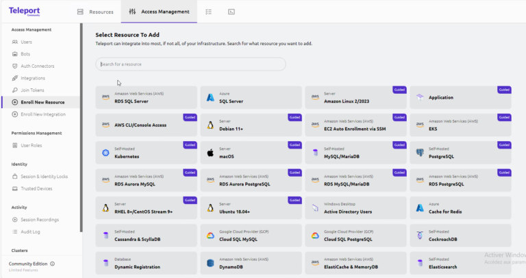 Teleport : déploiement d&rsquo;un bastion pour gérer les accès ressources