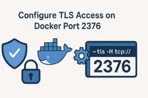 Docker: Fernzugriff auf Port 2376 konfigurieren