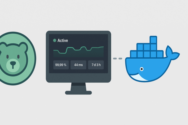 Créer une page de statut avec Uptime Kuma