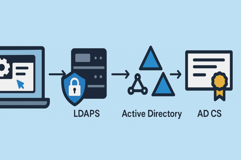 Active Directory: configuración del protocolo LDAPS