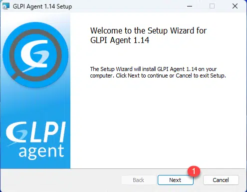 GLPI Agent - Wizard install on Windows