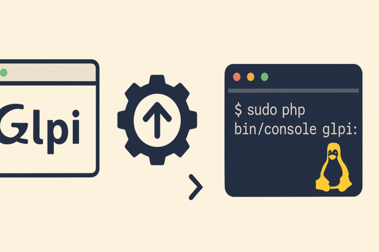 Mettre à jour GLPI en ligne de commande sur Linux