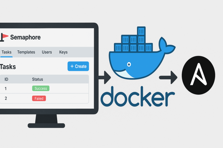 Déployer Semaphore UI avec Docker pour utiliser Ansible