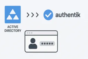 How to integrate Active Directory with Authentik for centralized authentication