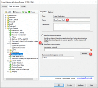 MDT: Run a PowerShell script as an application - RDR-IT