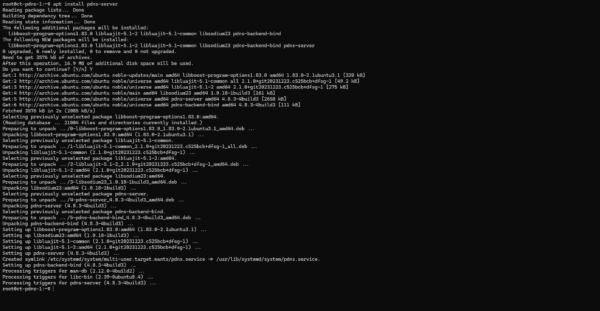 PowerDNS install with APT
