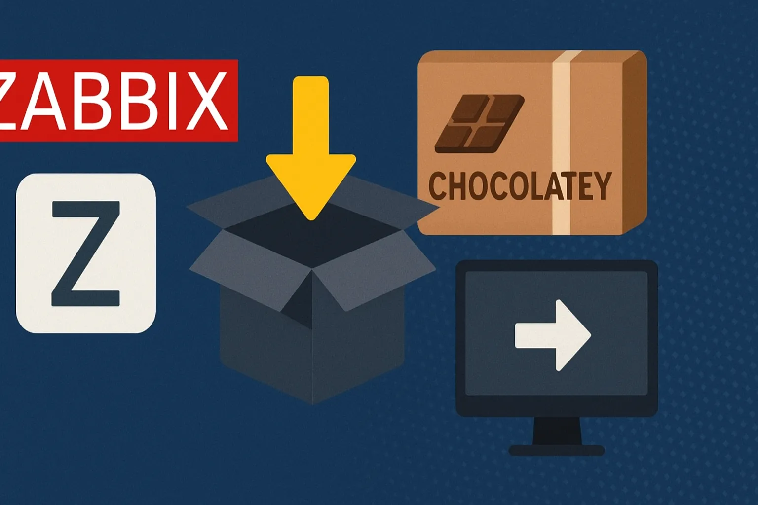 Installer Zabbix Agent avec Chocolatey