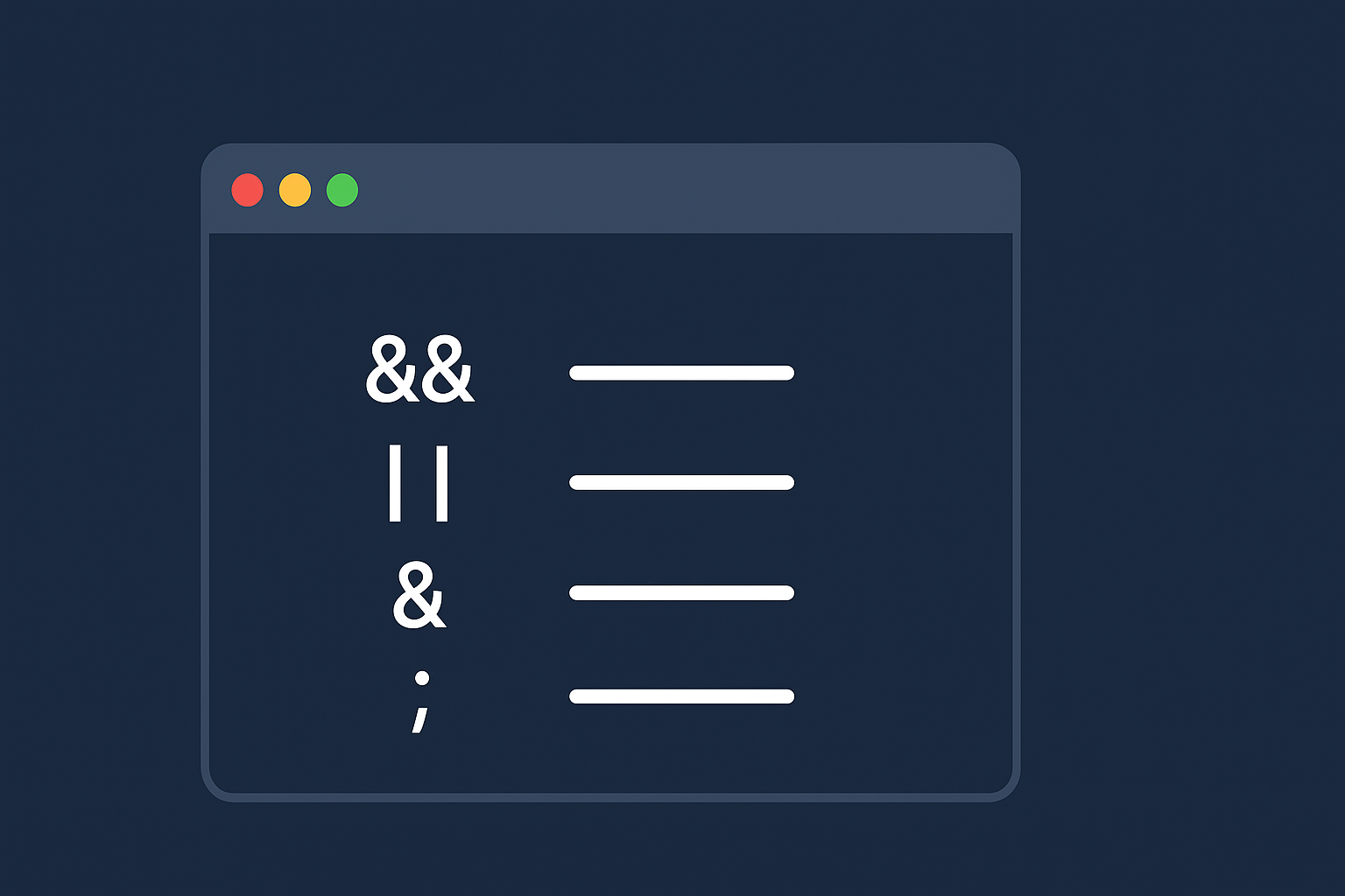 Bash Linux : &&, || et & – enchaîner ou lancer des commandes en parallèle