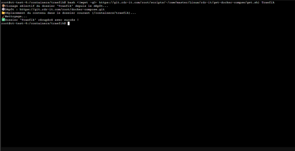 Clone Traefik repository
