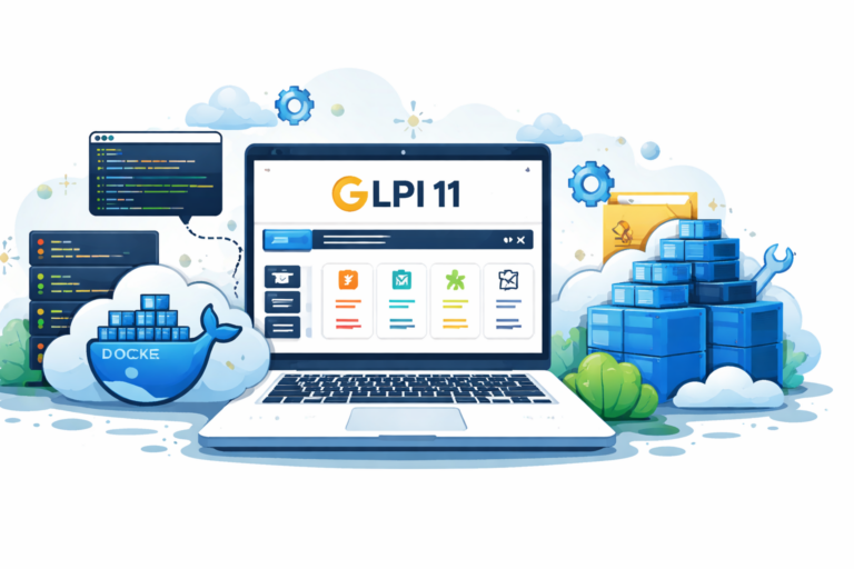 GLPI 11 en Docker : installation simple avec mon image personnalisée