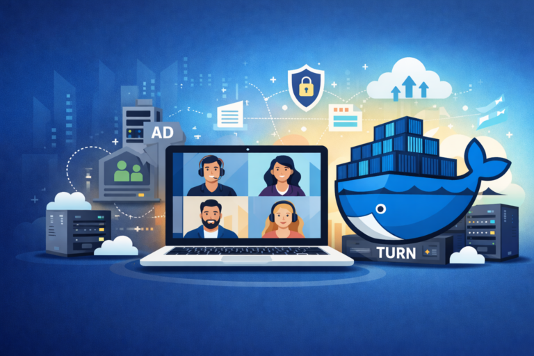 Auto-héberger Jitsi Meet avec Docker : installation et configuration