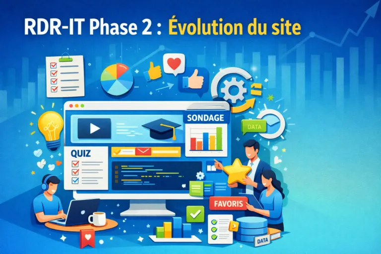 🚀 RDR-IT fait peau neuve – Phase 2 : une expérience utilisateur repensée