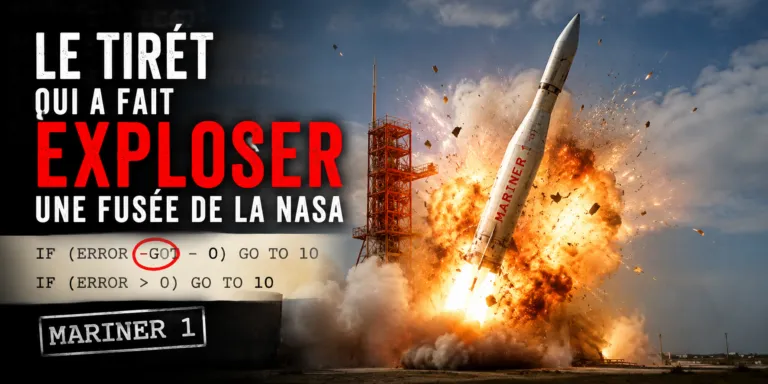 Le tiret qui a fait exploser une fusée de la NASA
