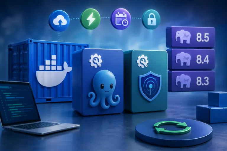 Mise à jour des images Docker GLPI et GLPI Agent : nouveaux tags, PHP 8.4/8.5 et images optimisées