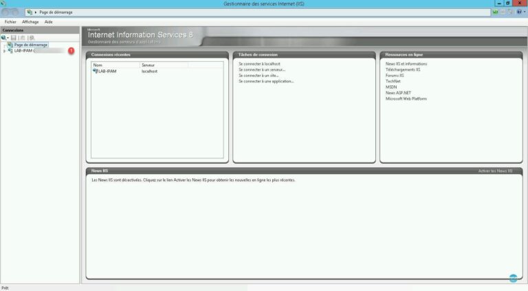 IIS installation on Windows Server