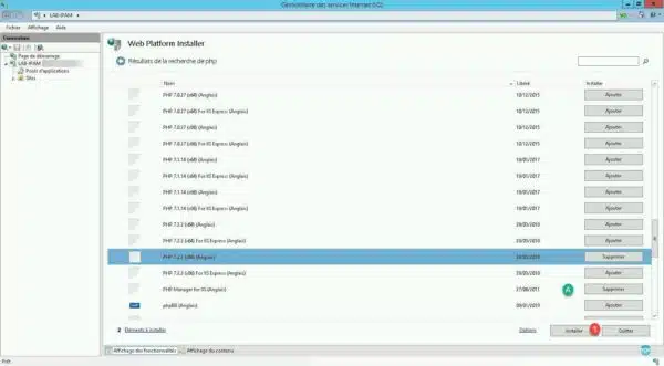 Sélection de PHP