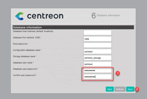 Centreon installation 6/9