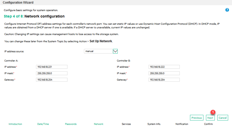 Em2040 Configuration Gui MSA 2040/2050 Configuration - RDR-IT