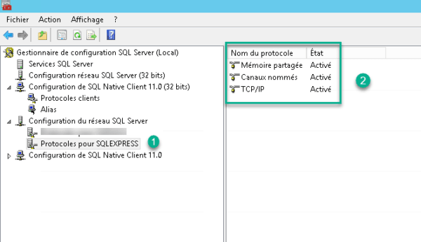 TCP IP active sql server