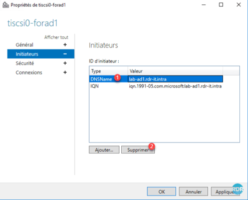 Suppression du DNS